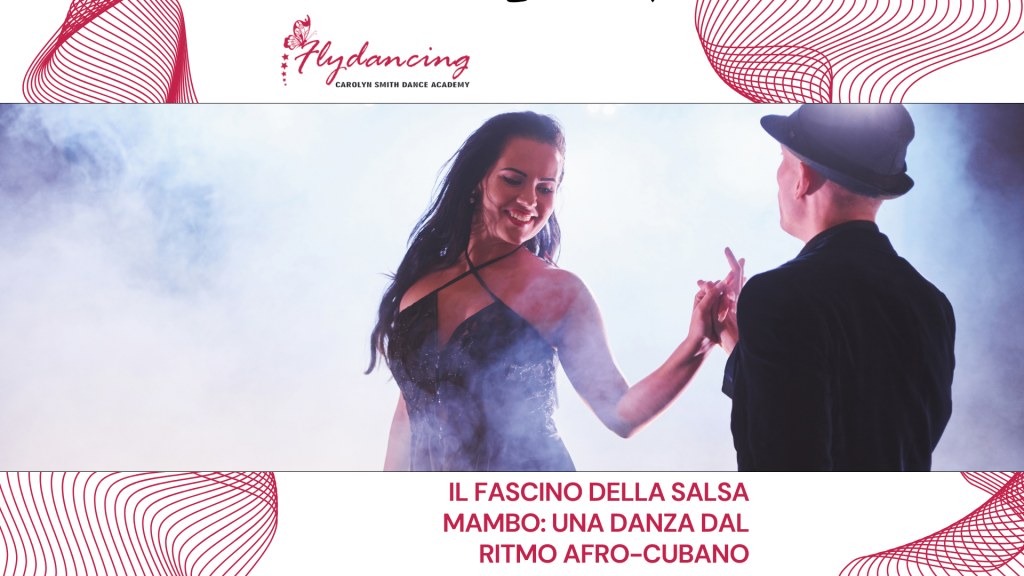 Ballerini di Salsa Mambo in una performance appassionata, esprimendo energia e passione attraverso movimenti ampi e espressivi.